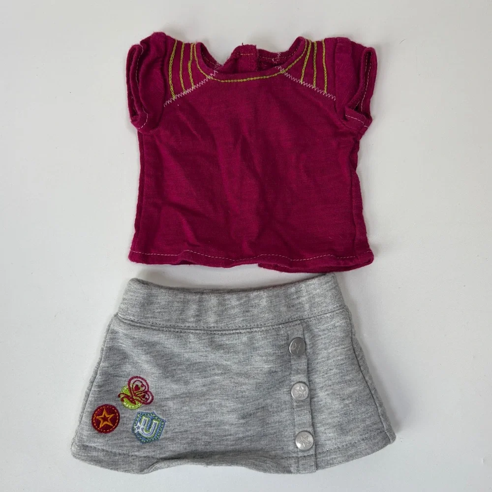 American Girl Fresh and Fun Innerstar U Outfit‎ Shirt and Skirt